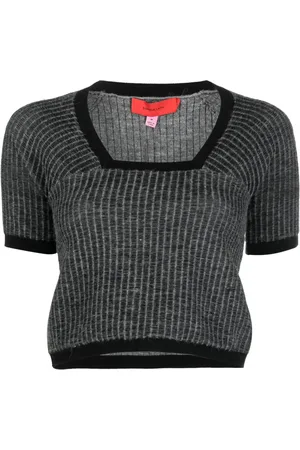 ECKHAUS LATTA Amoretto cropped T-shirt