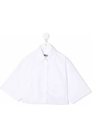Maison Margiela Shirts - Cropped boxy shirt - White