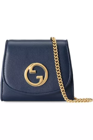 Gucci Women Wallets - Blondie chain mini bag - 4157 BLUE