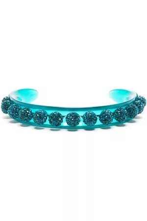 Aquazzura Women Bracelets - Disco Darling gemstones bracelet - Blue