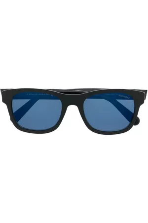 Moncler Men Square Sunglasses - Square tinted sunglasses - Blue