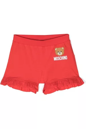Moschino Shorts - Teddy Bear-motif shorts - Red