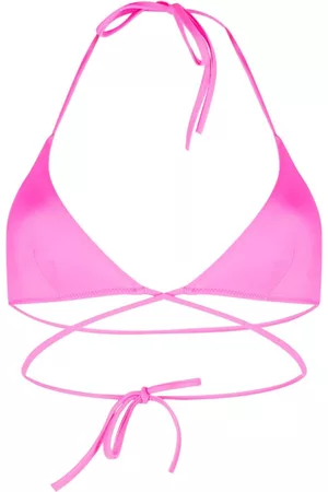 Dsquared2 Women Bikini Tops - Self-tie bikini top - Pink