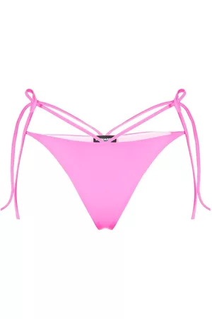 Dsquared2 Women Bikini Bottoms - Tie-style bikini bottoms - Pink