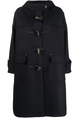 MACKINTOSH Women Duffle Coats - Humbie wool duffle coat - Blue