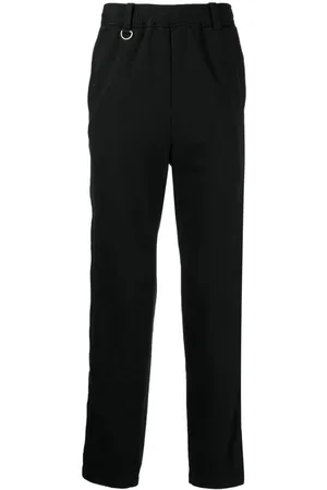 UNDERCOVER Logo-patch straight-leg trousers