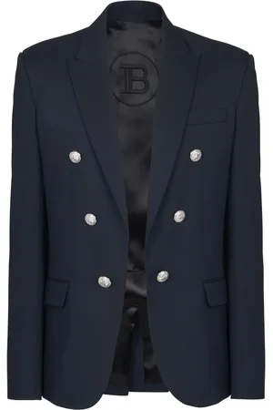 Balmain Button-detailed wool blazer