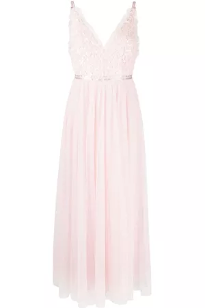 Needle & Thread Women Sequin Party Dresses - Amalie sequin-embellished tulle dress - Pink