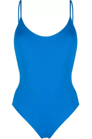 FISICO Women Swimwear - V-back one-piece - Blue