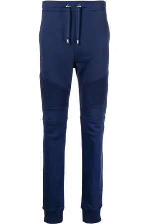 Balmain Logo-print ribbed track pants
