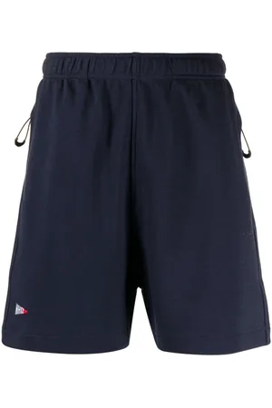Izzue Logo-embroidered track shorts