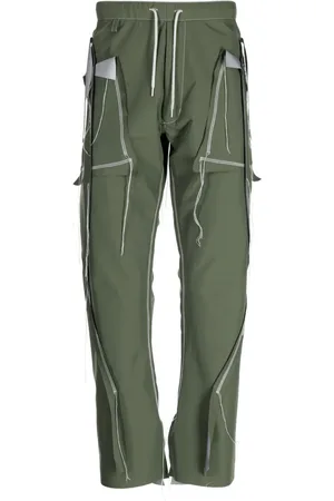 Sulvam Panelled nylon trousers