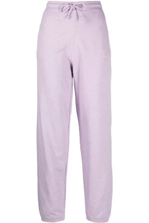 Ganni Tapered organic cotton track pants