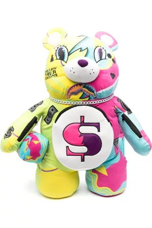 Sprayground Rucksacks - Teddy-Bear printed backpack - Pink