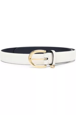Ralph Lauren Women Belts - Charm-detail leather belt - White