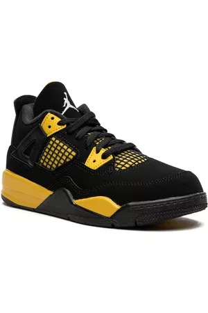 Jordan Kids Boys Sneakers - Air Jordan 4 "Thunder" sneakers - Black
