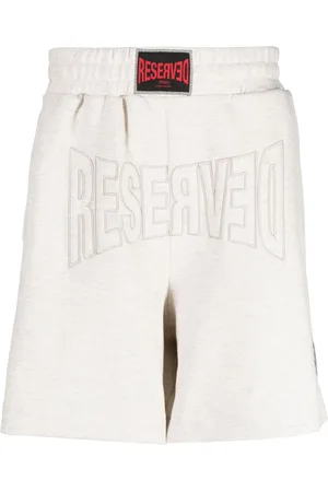 Izzue Logo-patch track shorts