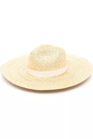 Ralph Lauren Women Hats - Ribbon-band interwoven sun hat - Neutrals