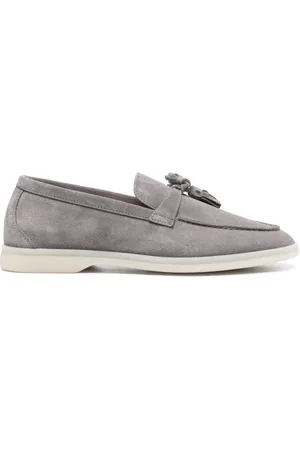 Scarosso Tassel-detail suede loafers