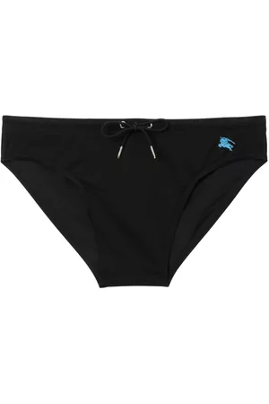 Burberry Men Swim Shorts - EKD-motif swimming trunks - Black