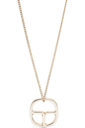 Claudie Pierlot Monogram-pendant necklace
