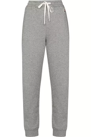 Moncler Women Sweatpants - Drawstring track pants - Grey