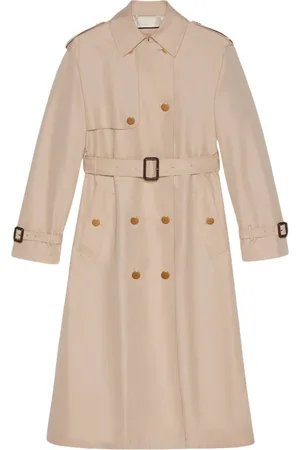 Louis Vuitton pre-owned Monogram-lining Trench Coat - Farfetch