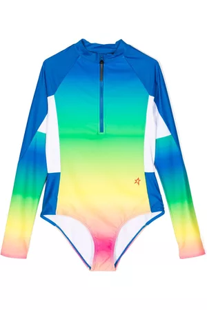 Perfect Moment Girls Swimsuits - Rainbow PM swimsuit - Blue