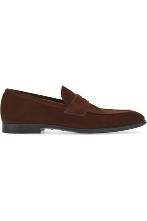 Salvatore Ferragamo Penny-slot leather loafers