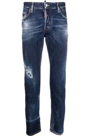 Dsquared2 Dark Scar slim-fit jeans