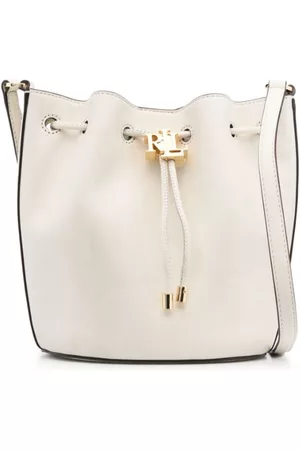 Ralph Lauren Women Bags - Medium Andie leather bucket bag - Neutrals