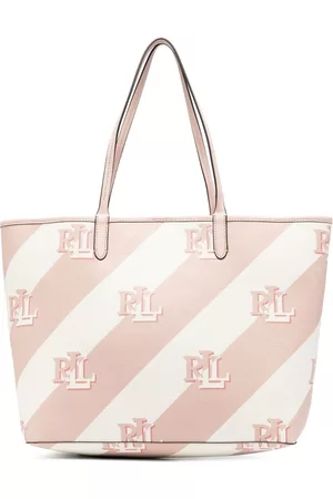 Ralph Lauren Women Tote Bags - Large Collins leather tote bag - Pink