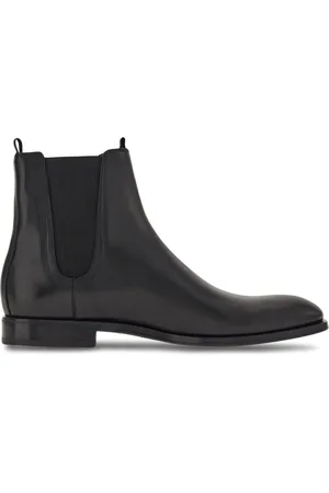 Salvatore Ferragamo Leather almond-toe boot