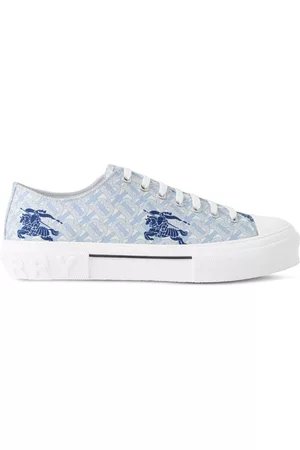 Burberry Men Low Top & Lifestyle Sneakers - Equestrian Knight low-top sneakers - Blue