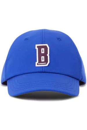 Burberry Girls Accessories - Logo-patch baseball cap - CANVAS BLUE