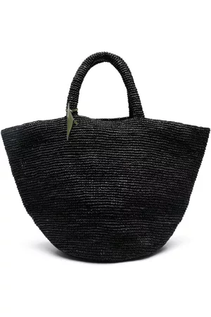 MANEBI Women Tote Bags - Large Summer tote bag - Black