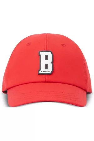 Burberry Accessories - Letter-patch baseball cap - Red