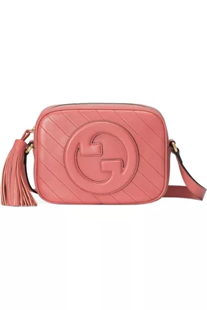 Gucci Women Shoulder Bags - Small Blondie leather shoulder bag - Pink
