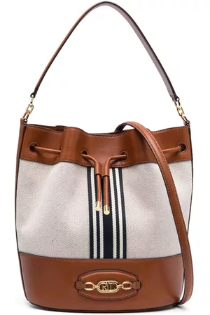 Ralph Lauren Women Bags - Large Andie leather bucket bag - Neutrals