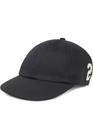 Gucci Men Caps - Logo-print baseball cap - Black