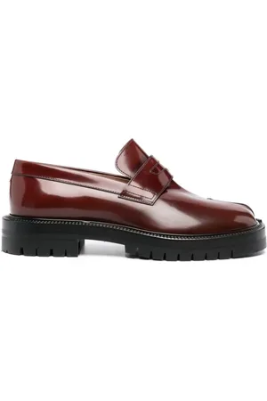 Maison Margiela Tabi leather loafers