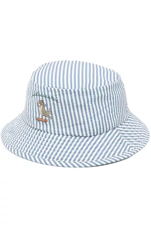 Konges Sløjd Accessories - Striped sun hat - Blue