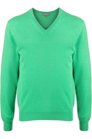 N.PEAL Burlington V-neck jumper