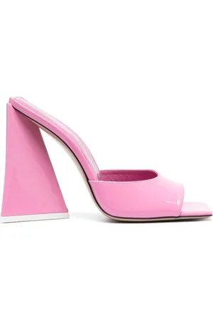 The Attico Devon 115mm leather mules