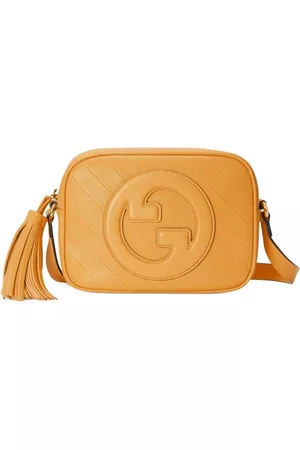 Gucci Women Shoulder Bags - Small Blondie leather shoulder bag - Yellow