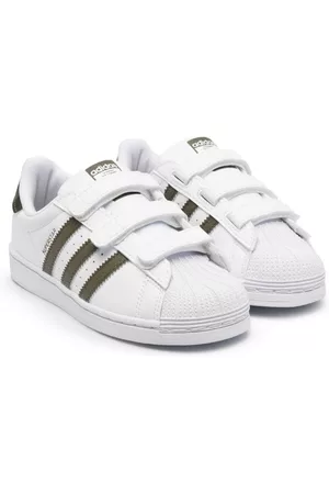 adidas Boys Sneakers - Superstar touch-strap sneakers - White