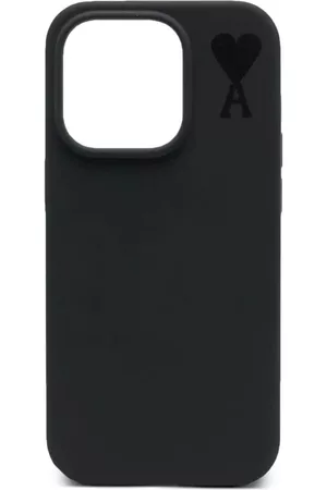 Ami Phones Cases - Logo-print iPhone 14 case - Black