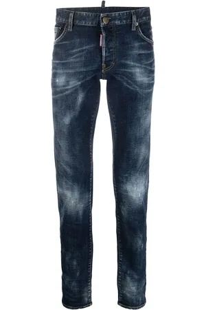 Dsquared2 Flag patch slim-fit jeans