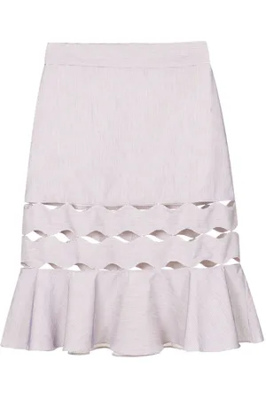Adriana Degreas Cut-out flared skirt