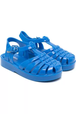 Mini Melissa Sandals - Caged round-toe sandals - Blue